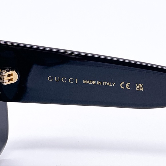 NEW GUCCI GG0141SN 001 SQUARE WOMEN SUNGLASSES GUCCI - Picture 9 of 13